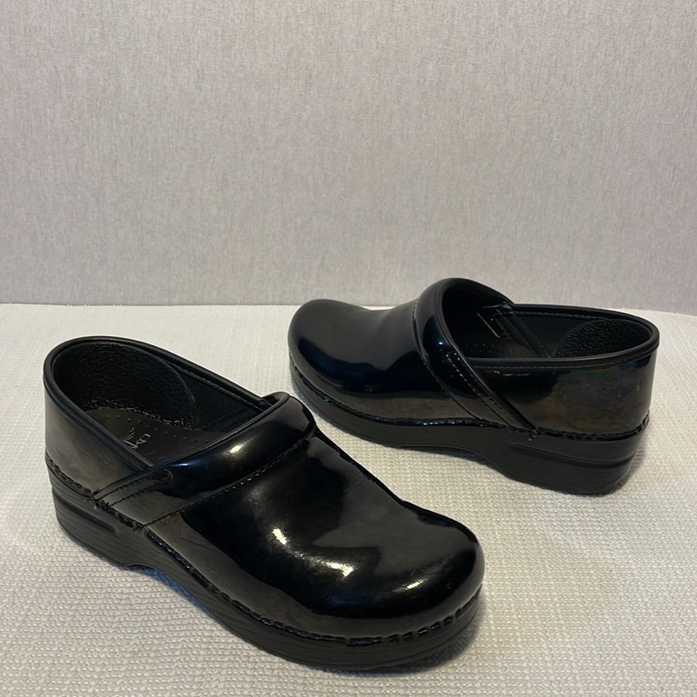 Dansko, black clogs. Size 38